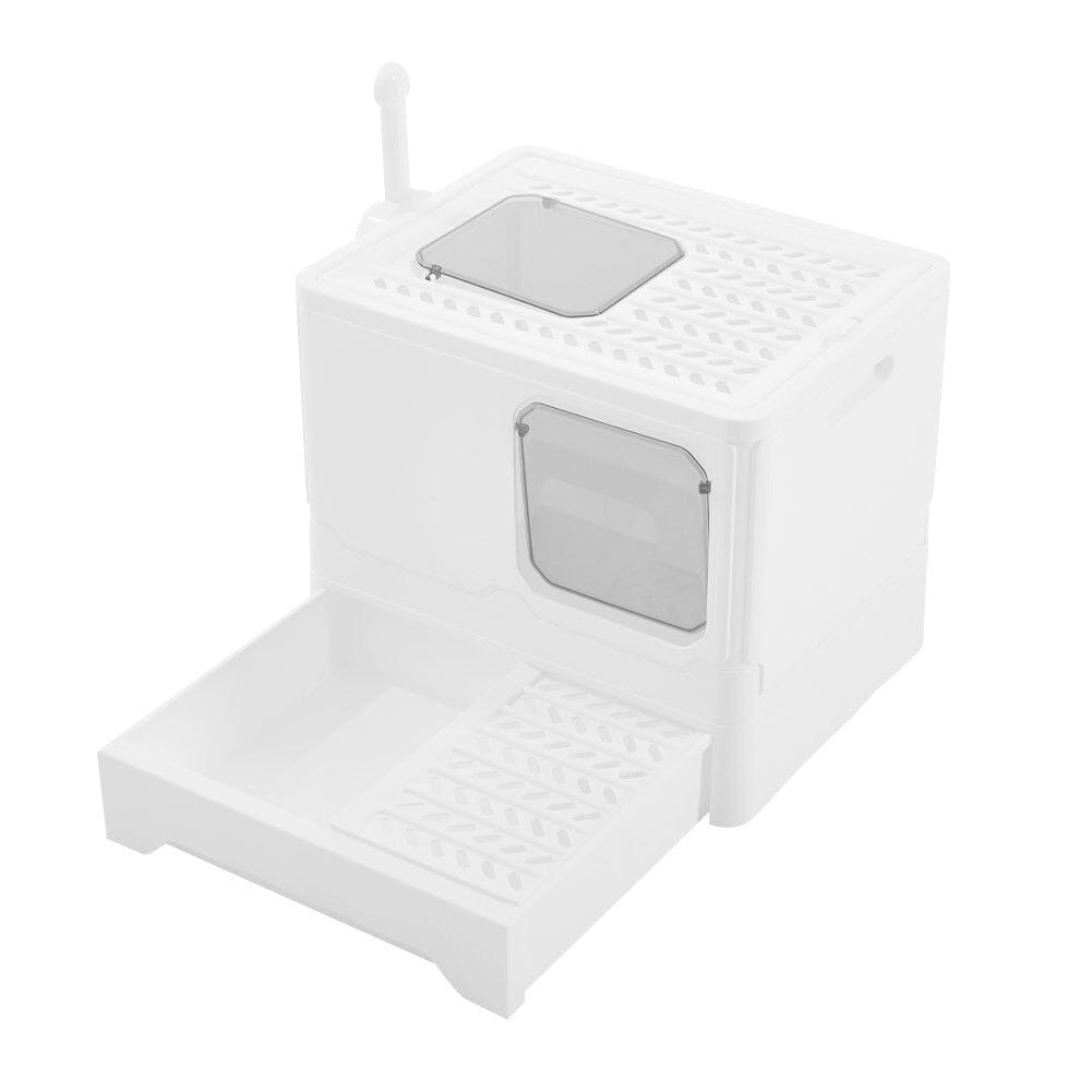 Anti Splash Enclosed Cat Litter Box Living and Home