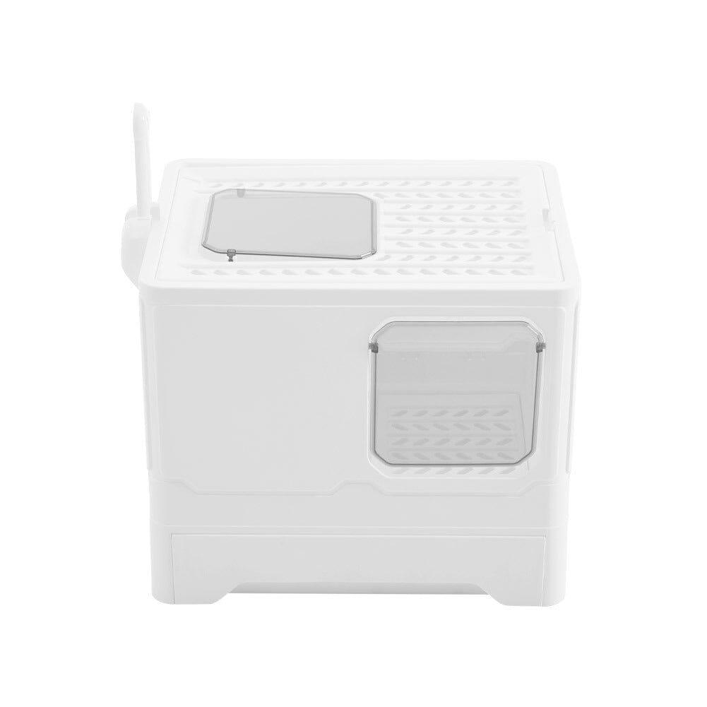Anti Splash Enclosed Cat Litter Box Living and Home