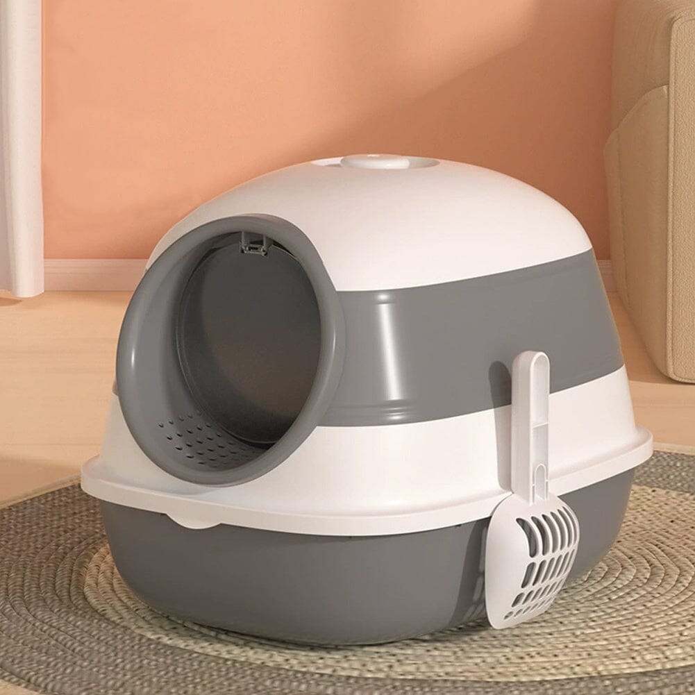 Extra Large Hooded Cat Litter Box Living and Home