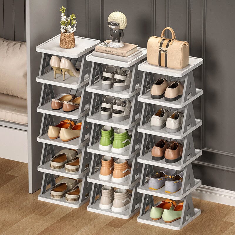 Household Entryway Shoe Rack Multi-Layer Small Simple Shoe Cabinet Living and Home