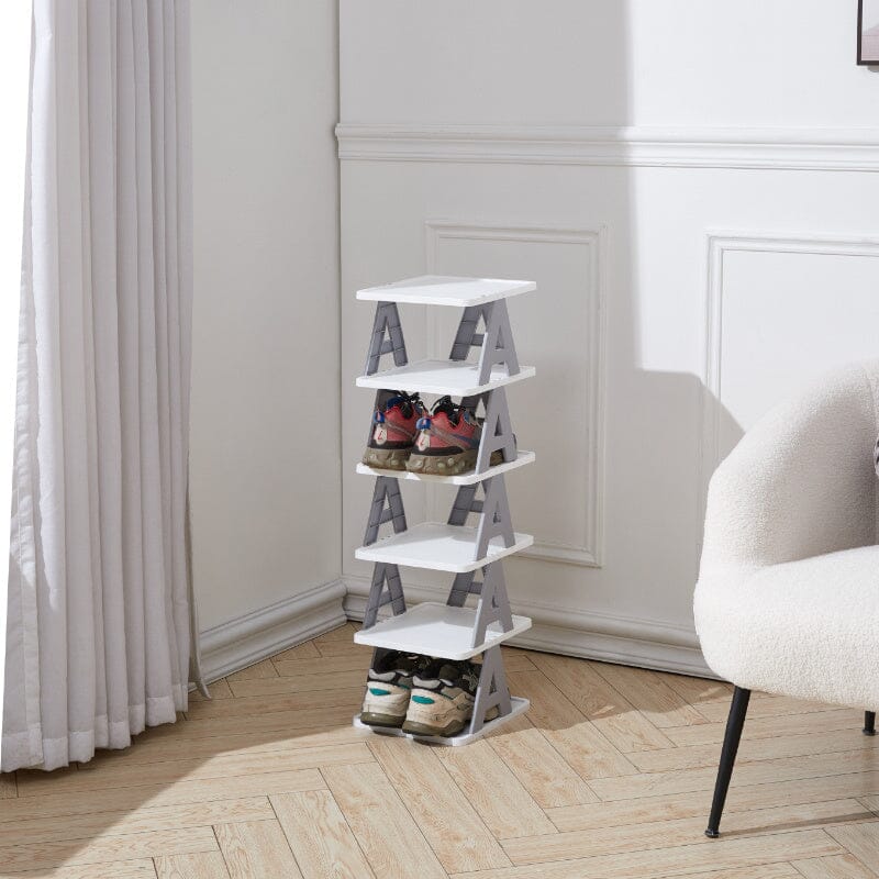 Household Entryway Shoe Rack Multi-Layer Small Simple Shoe Cabinet Living and Home