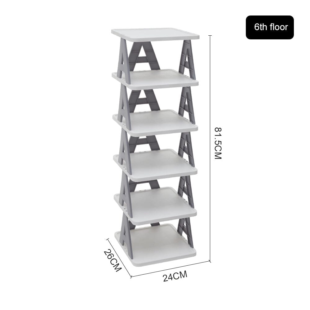 Household Entryway Shoe Rack Multi-Layer Small Simple Shoe Cabinet Living and Home