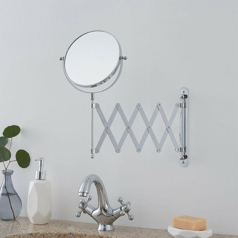 Perforation-Free Telescopic Folding Beauty Mirror Living and Home
