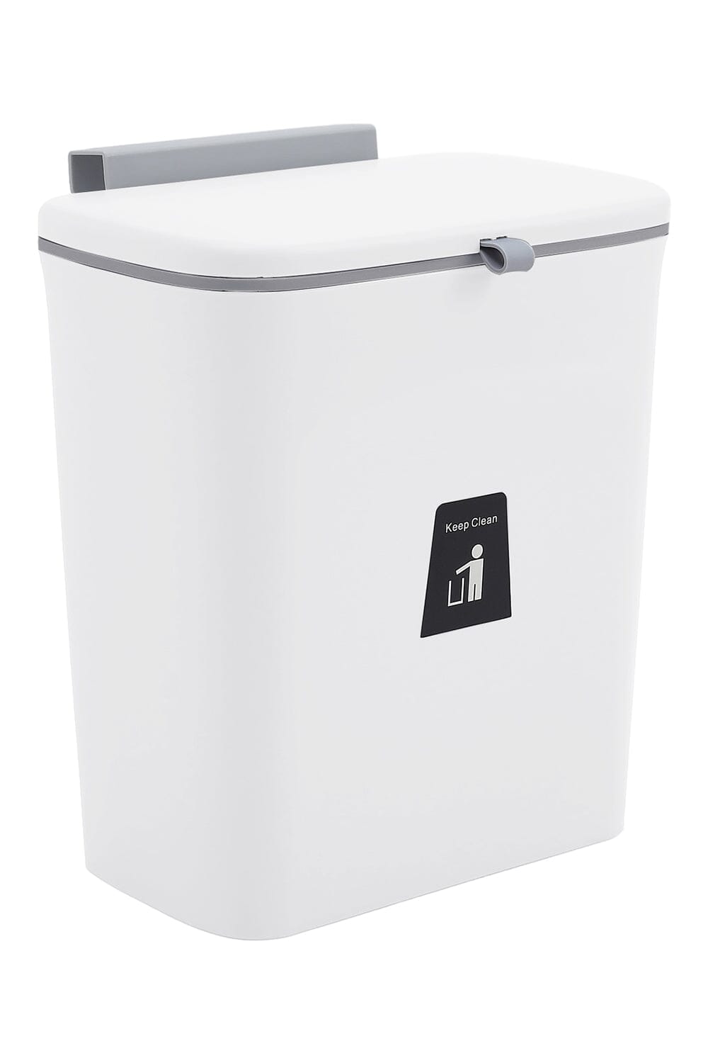 Practical 9L Trash Can with Ring - Simplify Your Waste Management Kitchen Waste Bins Living and Home