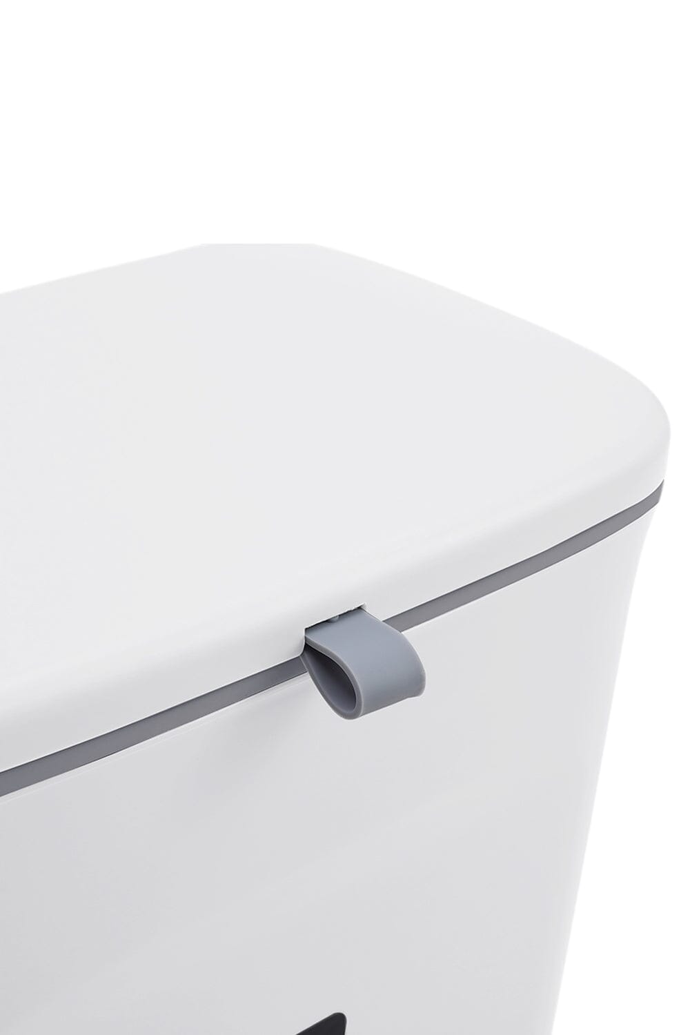 Practical 9L Trash Can with Ring - Simplify Your Waste Management Kitchen Waste Bins Living and Home