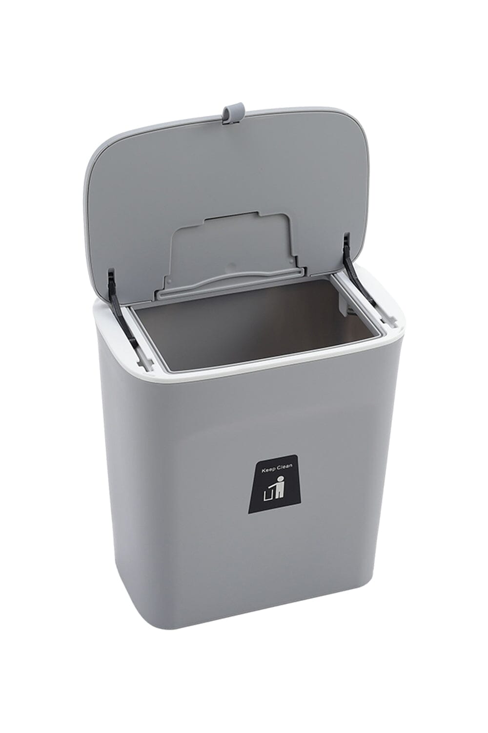 Practical 9L Trash Can with Ring - Simplify Your Waste Management Kitchen Waste Bins Living and Home