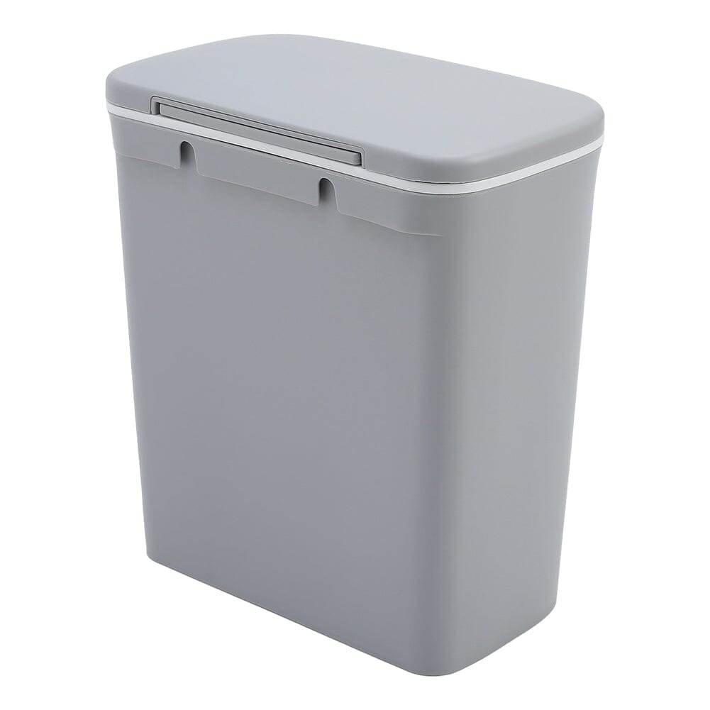 Practical 9L Trash Can with Ring - Simplify Your Waste Management Kitchen Waste Bins Living and Home