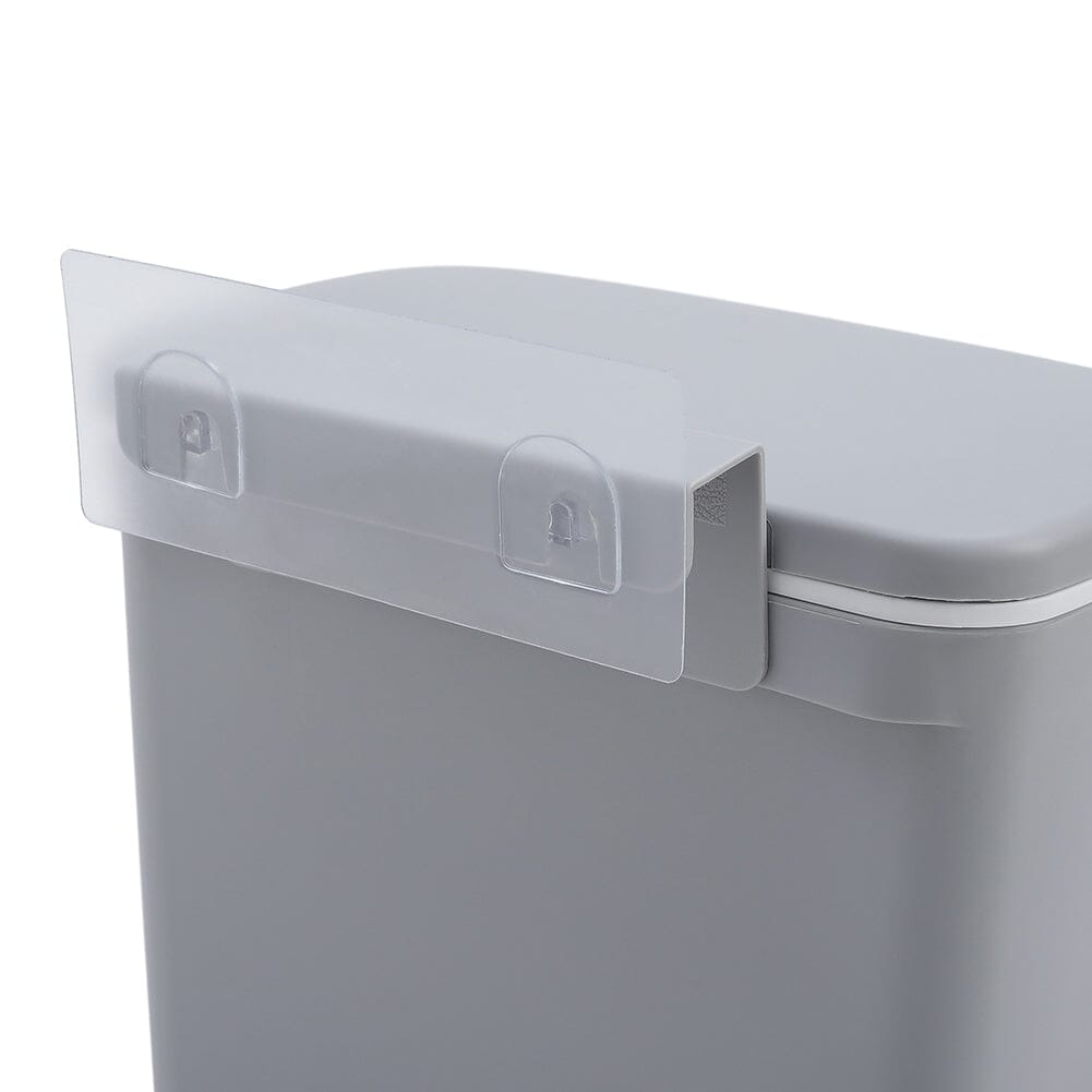 Practical 9L Trash Can with Ring - Simplify Your Waste Management Kitchen Waste Bins Living and Home