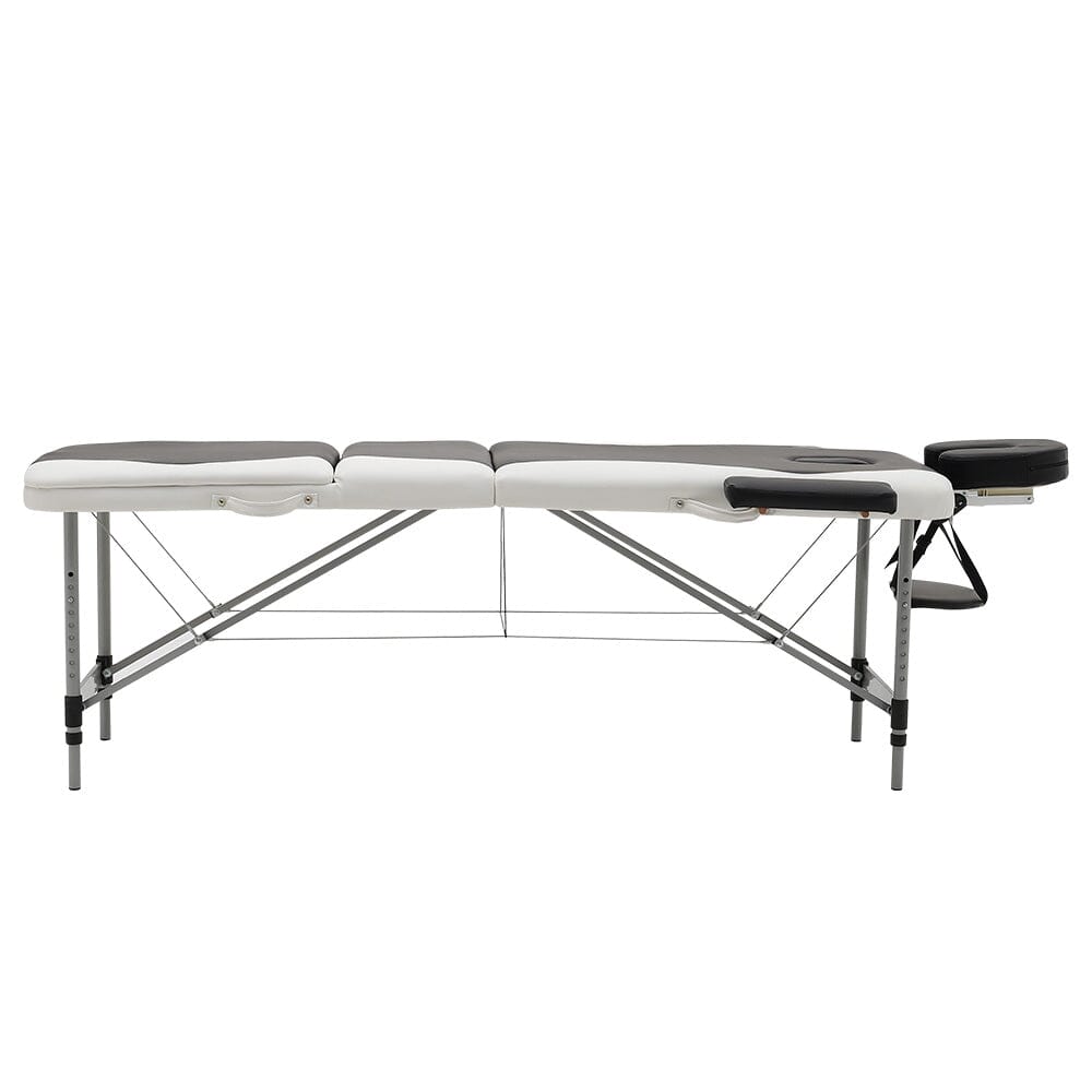 Leather Upholstered Adjustable Massage Bed Bedroom Furniture Living and Home