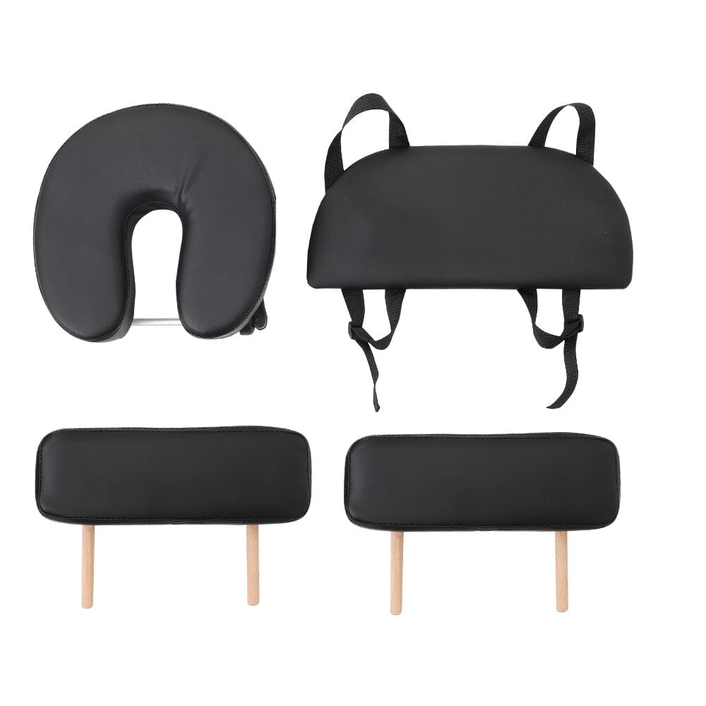 Leather Upholstered Adjustable Massage Bed Bedroom Furniture Living and Home