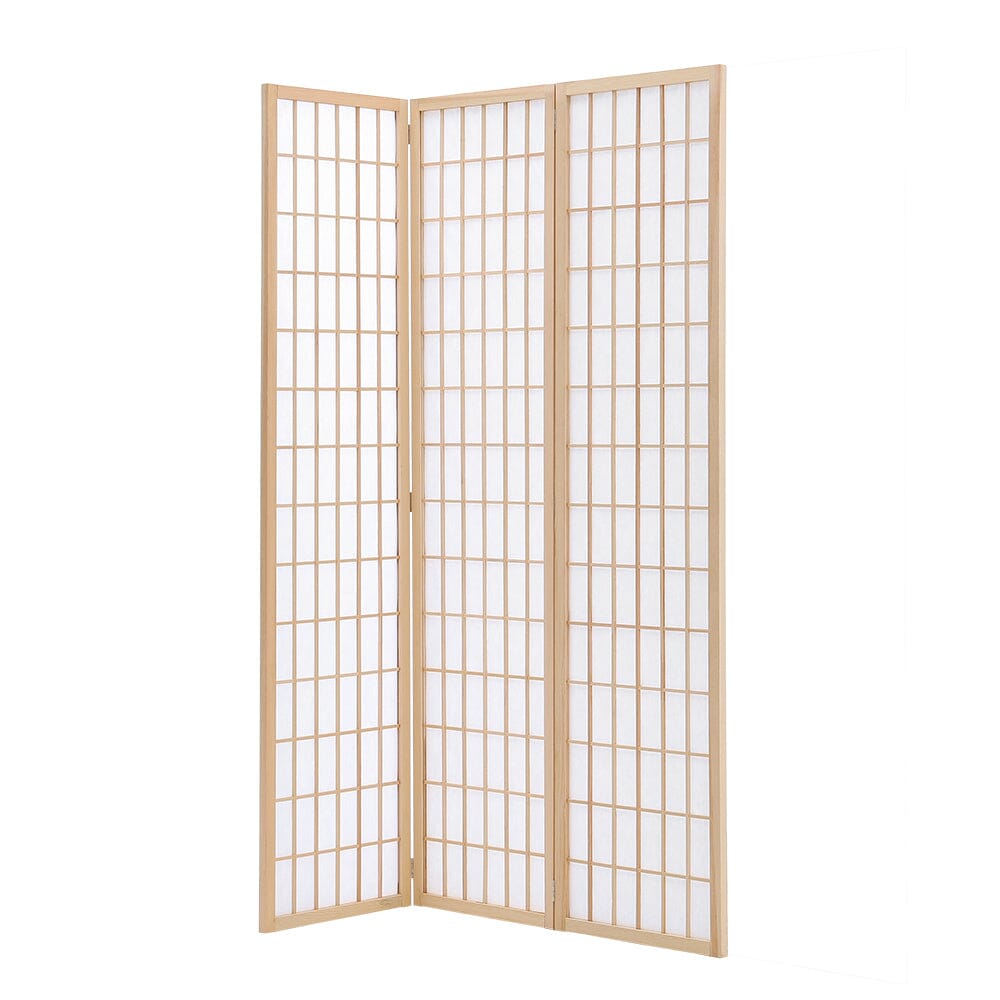 3/4 Panel Solid Wood Folding Room Divider Screen Stylish and Functional Partition Room Dividers Living and Home