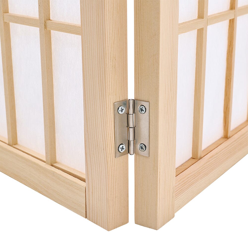 3/4 Panel Solid Wood Folding Room Divider Screen Stylish and Functional Partition Room Dividers Living and Home