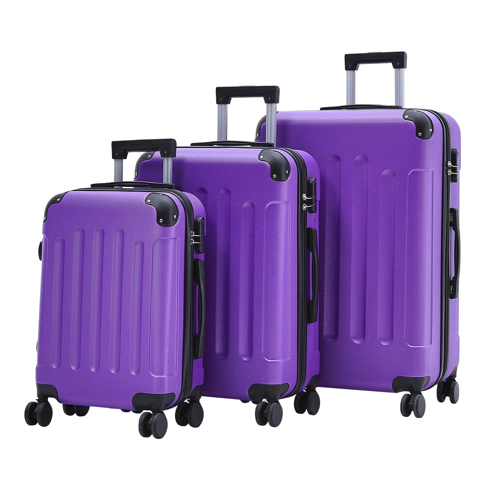 20/24/28 Inch Modern Hardside Type Spinner Suitcase with Combination Lock Travel Suitcases Living and Home