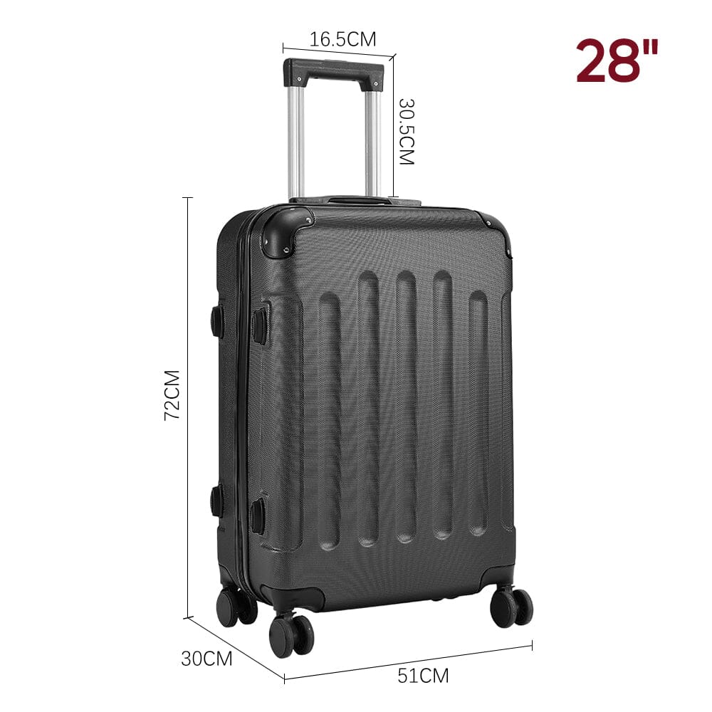 20/24/28 Inch Modern Hardside Type Spinner Suitcase with Combination Lock Travel Suitcases Living and Home