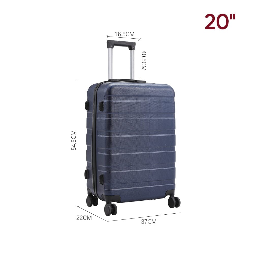 20/24/28 Inch Hardshell Rolling Luggage Trolley Travel Case Travel Suitcases Living and Home