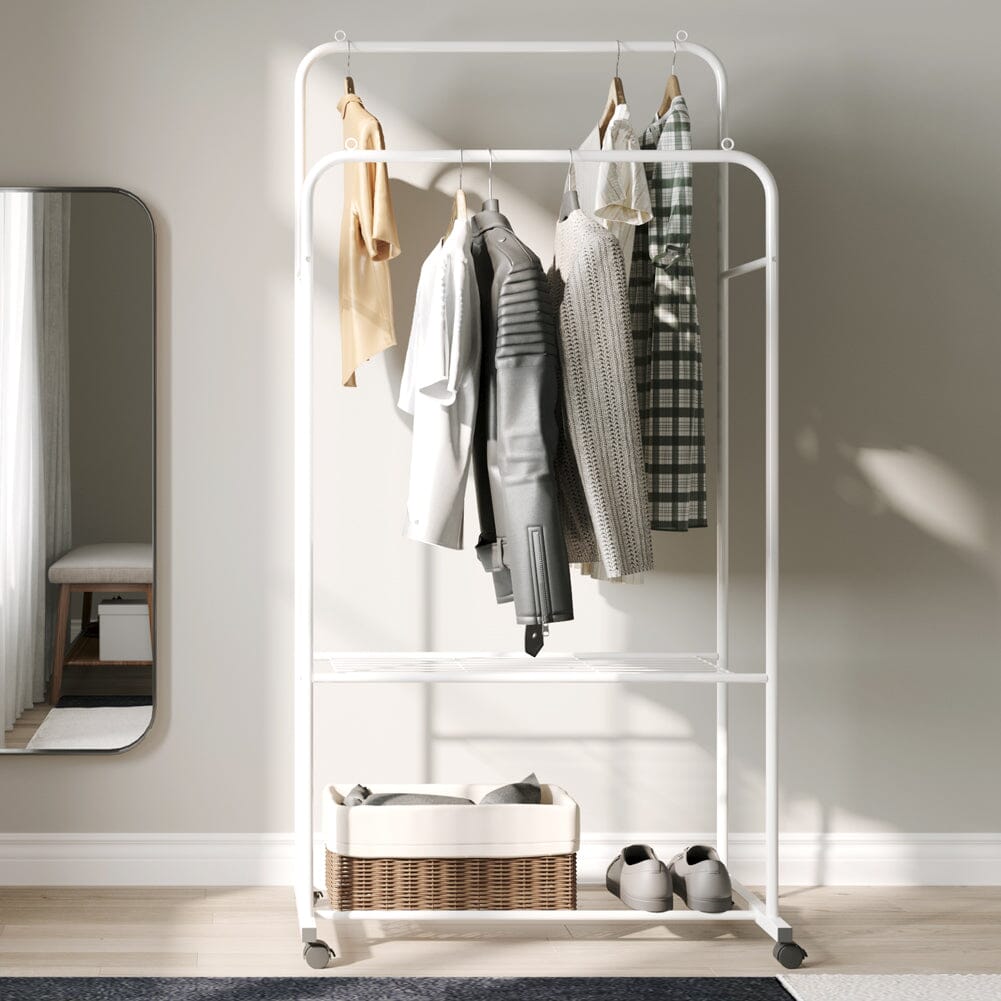 Indoor Modern Livingroom Clothes Rack Shelves & Racks Living and Home