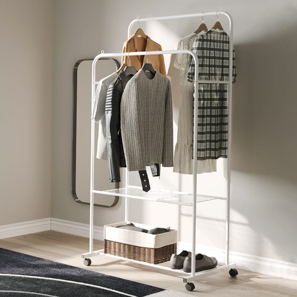 Indoor Modern Livingroom Clothes Rack Shelves & Racks Living and Home
