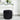 Rheinland Black Footstool Living and Home