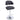 Stylish Black Adjustable Bar Stool with Cloud-Shaped PU Upholstery Living and Home