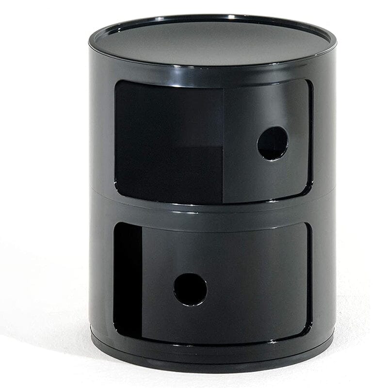 Componibili Round Storage Unit with 2 Drawers Storage Drawers Living and Home