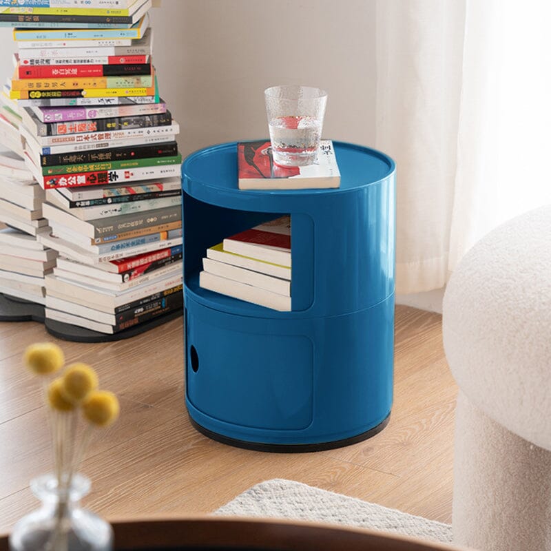 Componibili Round Storage Unit with 2 Drawers Storage Drawers Living and Home