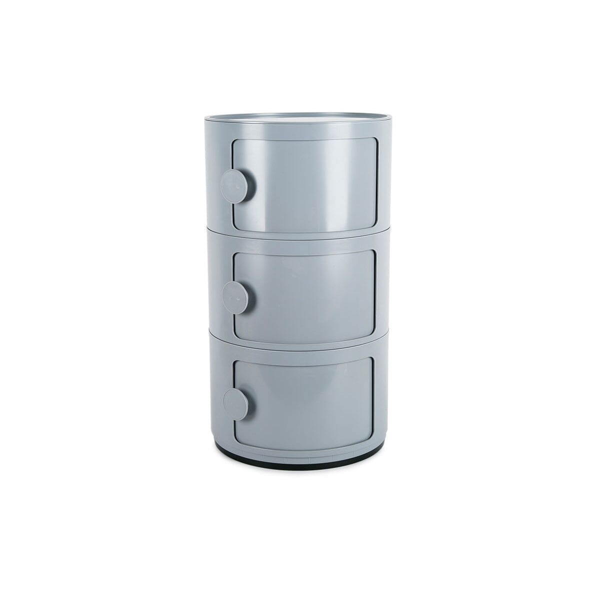 Componibili Round Storage Unit with 3 Elements Storage Drawers Living and Home