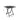 White Wooden Folding Dining Table with Metal Legs Dining Tables Living and Home