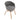 Modern Gray Plastic Chair with Heat Transfer-Printed Legs, Set of Four Living and Home