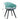 Versatile Gray Swivel Plastic Chairs, Set of Four, Durable and Lightweight Living and Home