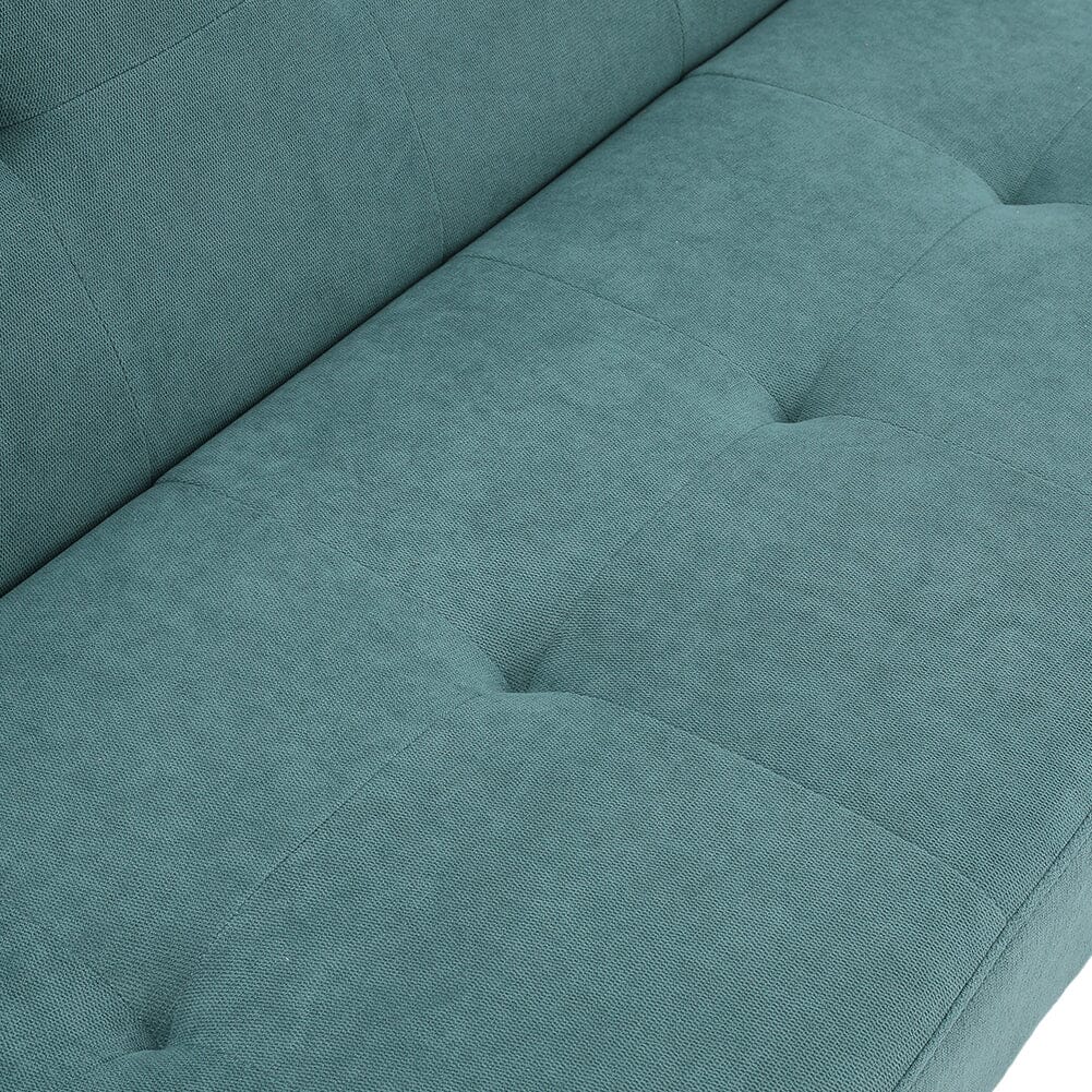 172cm Green Sofa Bed Contemporary Convertible Upholstered Sofa Beds Living and Home