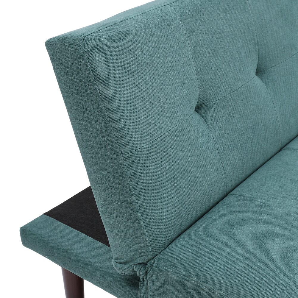 172cm Green Sofa Bed Contemporary Convertible Upholstered Sofa Beds Living and Home