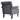 Contemporary Velvet upholstered Armchair with Casters Armchair Living and Home