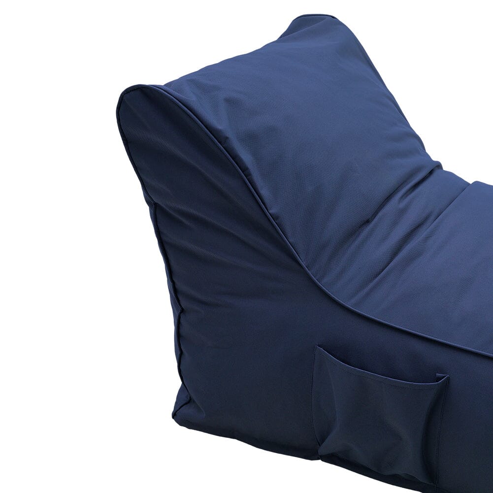 130cm W Bean Bag Bed Comfy Floor Lounger Bean Bag Chairs Living and Home