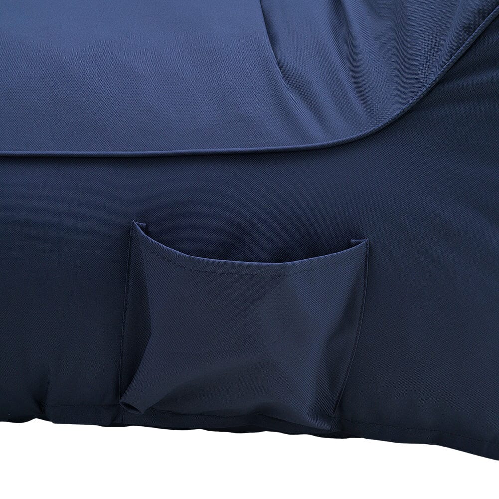 130cm W Bean Bag Bed Comfy Floor Lounger Bean Bag Chairs Living and Home