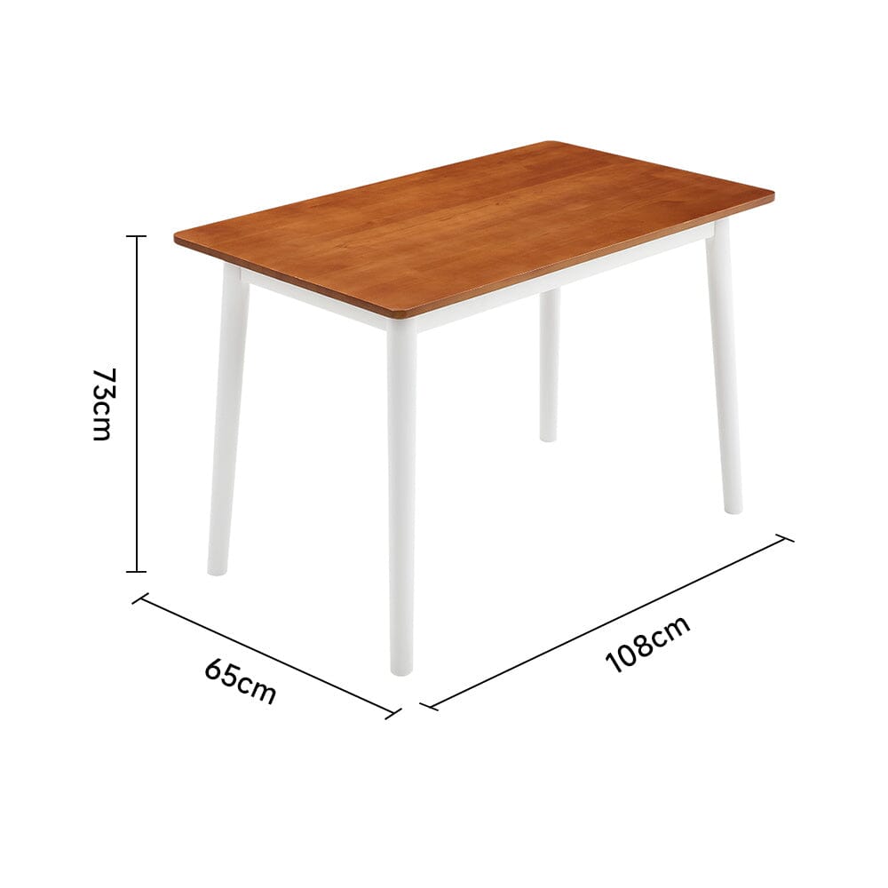 Rectangular Wooden Dining Table Living and Home