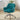 Velvet Upholstered Wheeled Swivel Office Chair Living and Home Mint Green