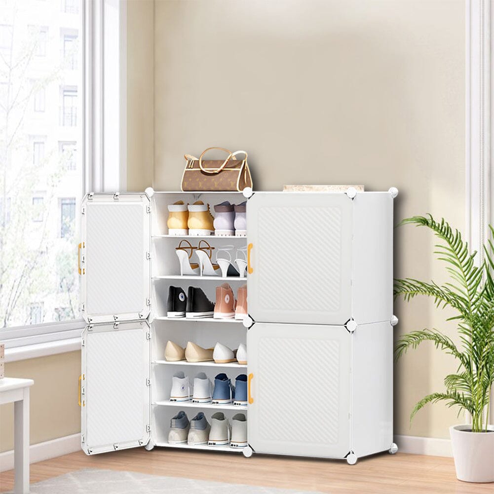 Home Doorway Simple Dustproof Large Capacity Multi-Layer Shoe Cabinet Living and Home