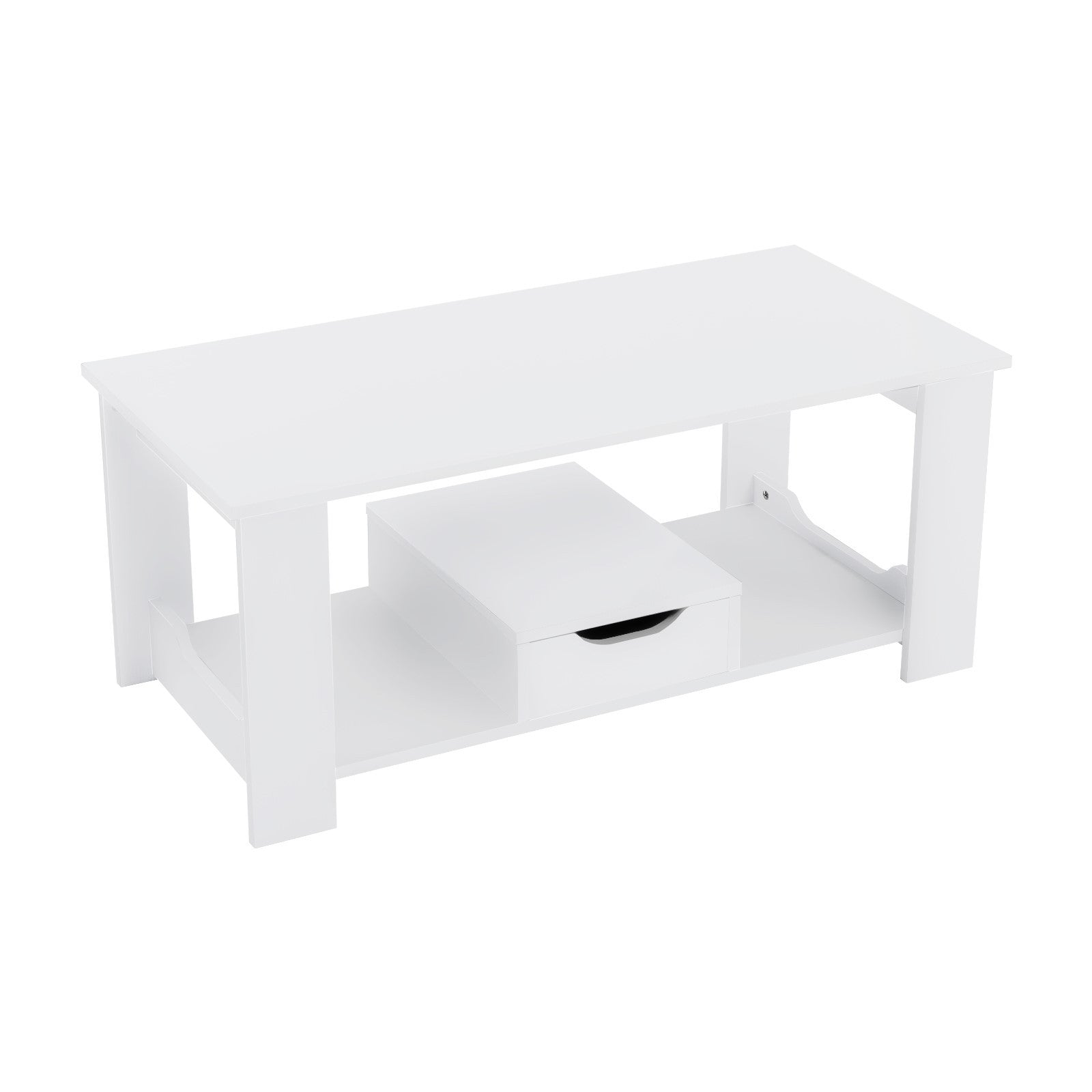 Wooden End Table Coffee Table with 1 Drawer Storage Unit End Tables Living and Home