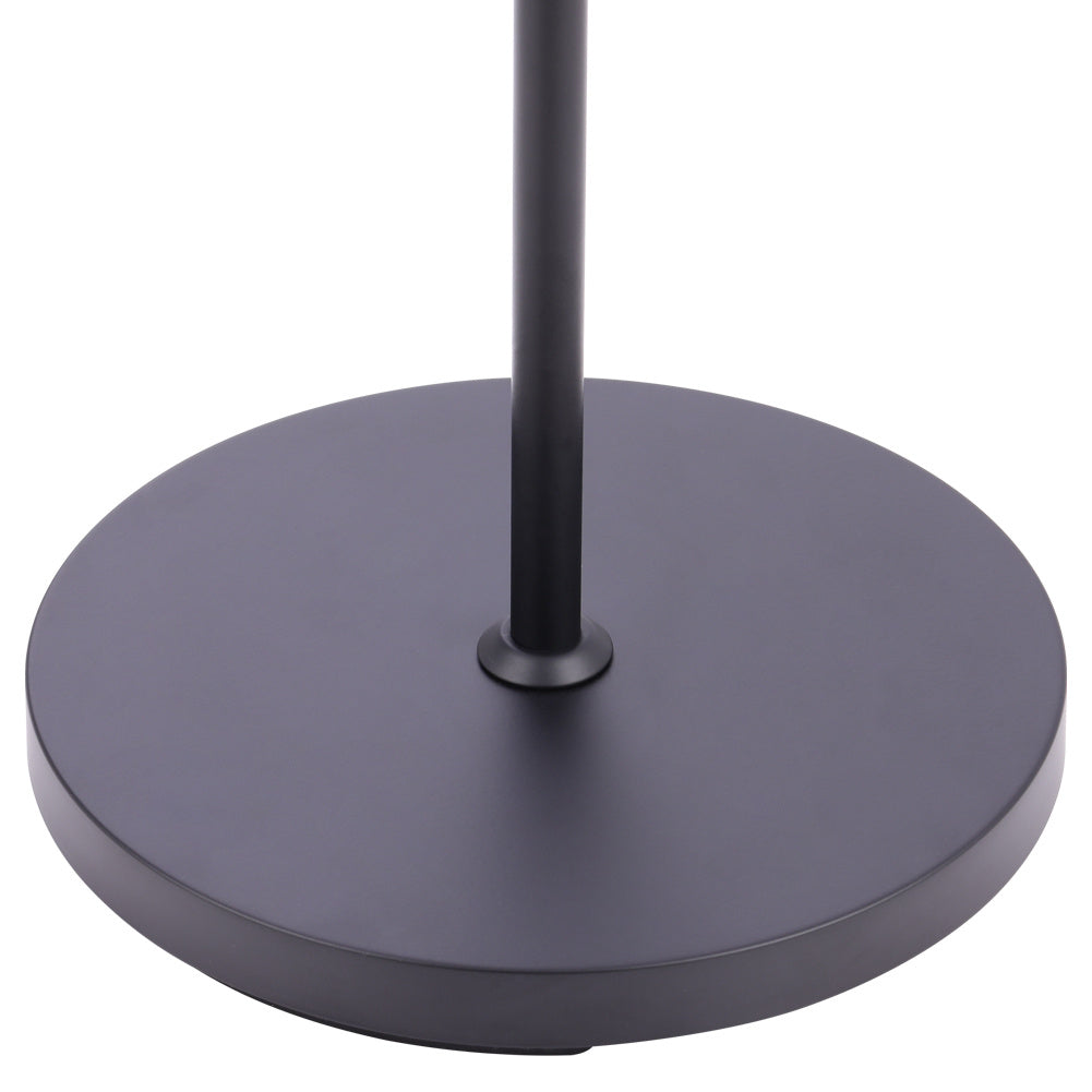 Torchiere Double Heads Floor Lamp Adjustable Reading Light Silver/Grey Lighting Living and Home