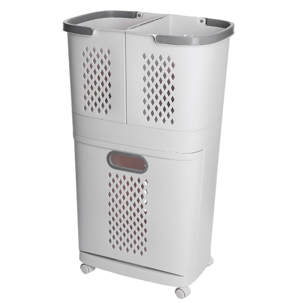 3 Tier Laundry Baskets Laundry Sorter Rolling Laundry Hamper Laundry Baskets Living and Home
