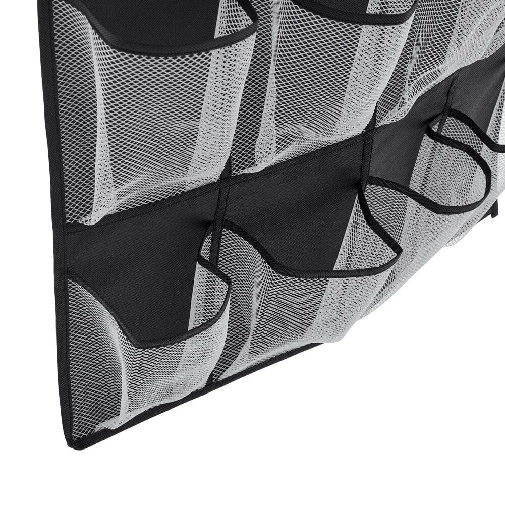 24 Pocket Fabric Door Hanging Storage Bag with Hooks Shelves & Racks Living and Home