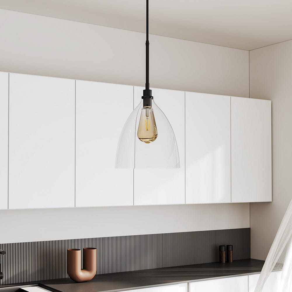 Modern Style Glass Single Light Pendant Light Pendant Lights Living and Home