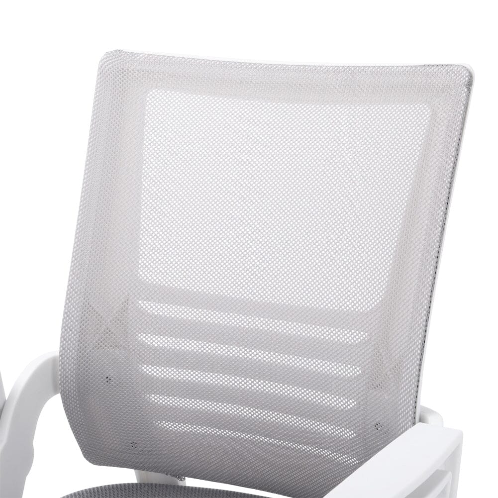 Mesh Back Ergonomic Office Chair with Folding Armrests Home Office Chairs Living and Home