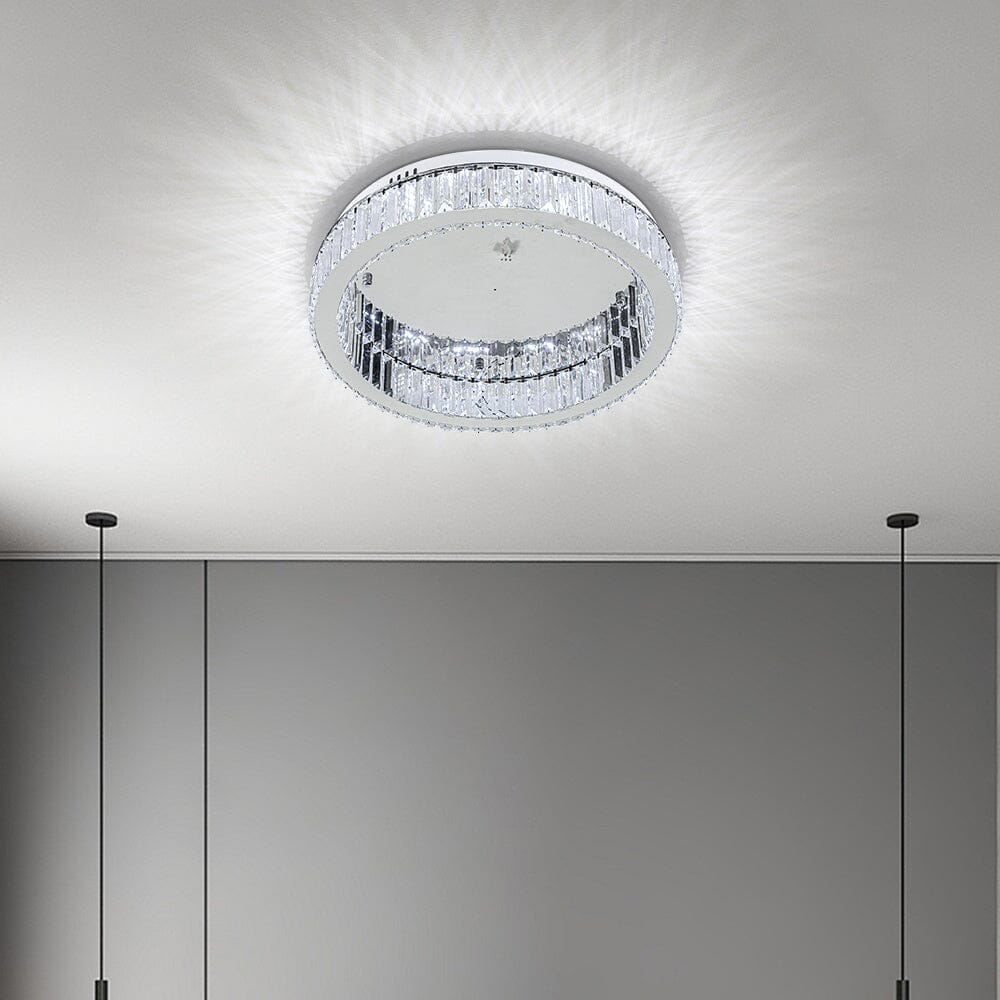 50cm Dia Modern Round Crystal Ceiling Light Living and Home