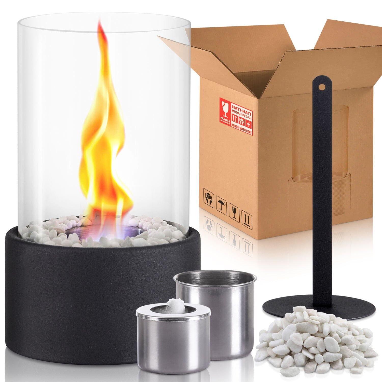 Tabletop Fireplaces Bio Ethanol Fireplace Smokeless Heater for Dancing Flame Bio Ethanol Fireplaces Living and Home