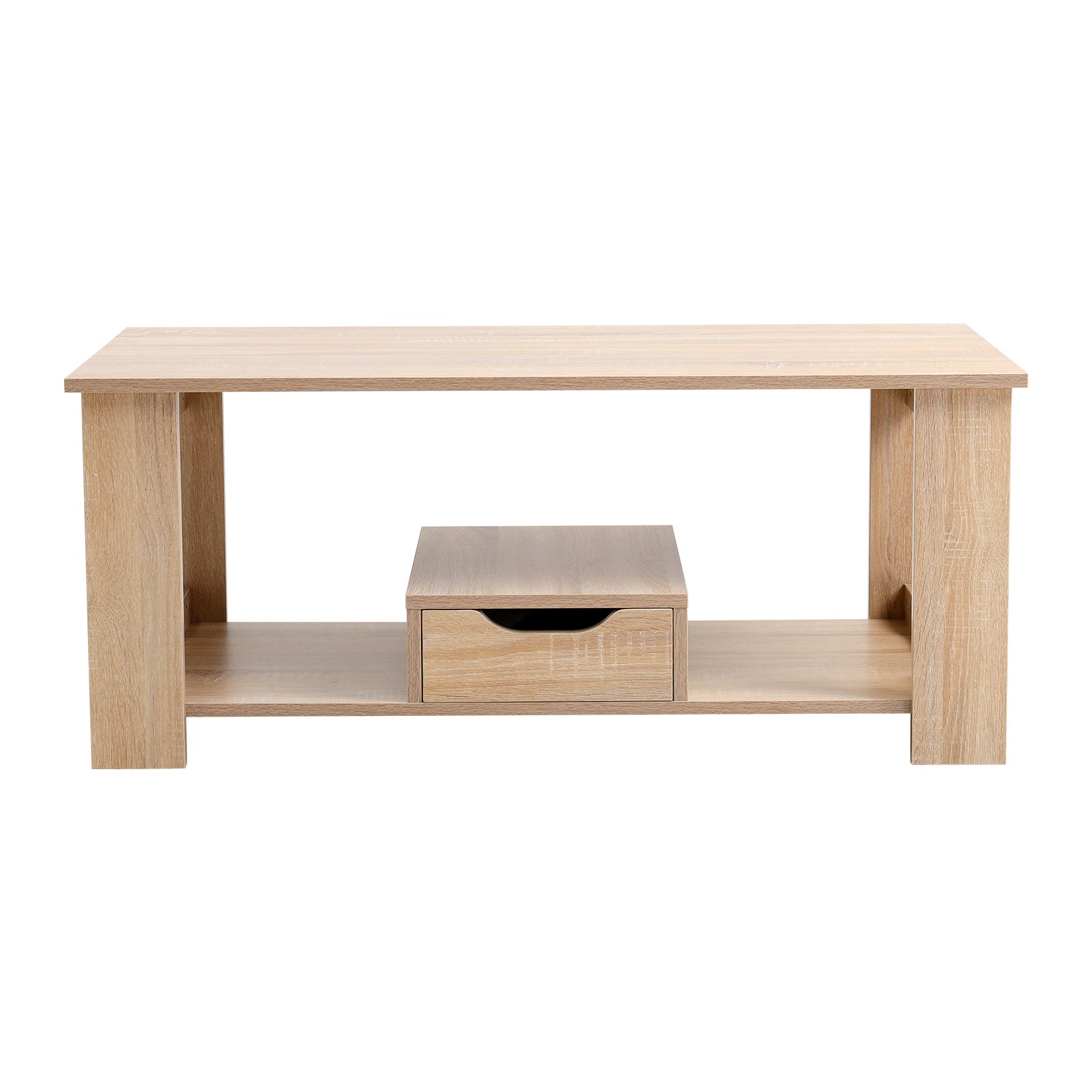 Wooden End Table Coffee Table with 1 Drawer Storage Unit End Tables Living and Home