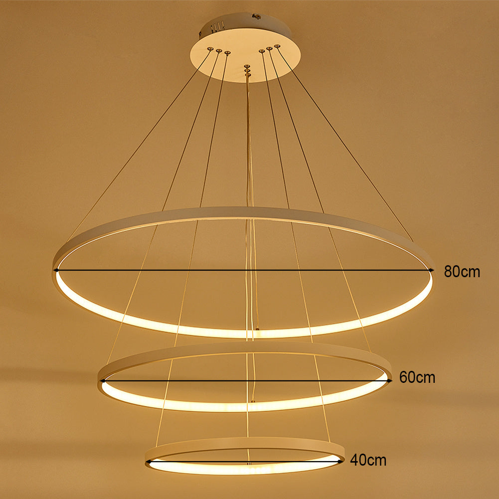 Modern Tiered LED Ceiling Hanging Pendant Light