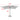 Light Grey 3 x 3 m Square Cantilever Parasol Outdoor Hanging Umbrella for Garden and Patio Parasols