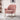 Metal Feet Single Sofa Pink Minimalist Style Armchair with Footstool