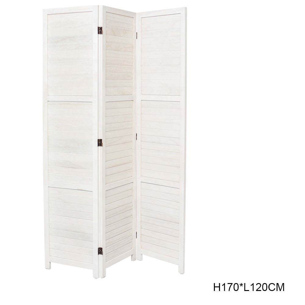 Wooden Folding Room Divider Living Room Partition Privacy 3/4/6 Panels